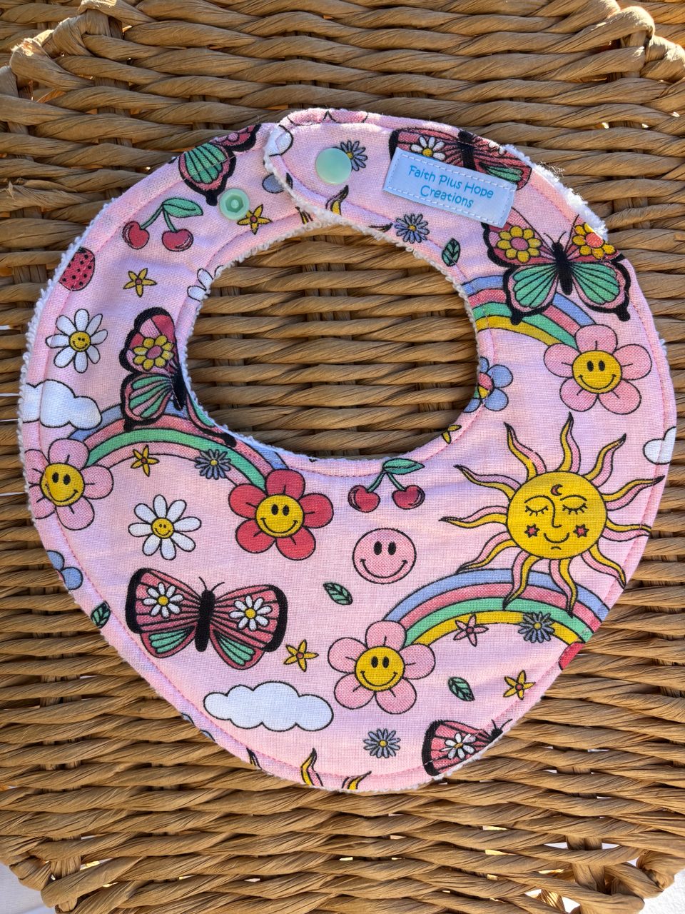 Sunshine, rainbows & butterflies small $10.50