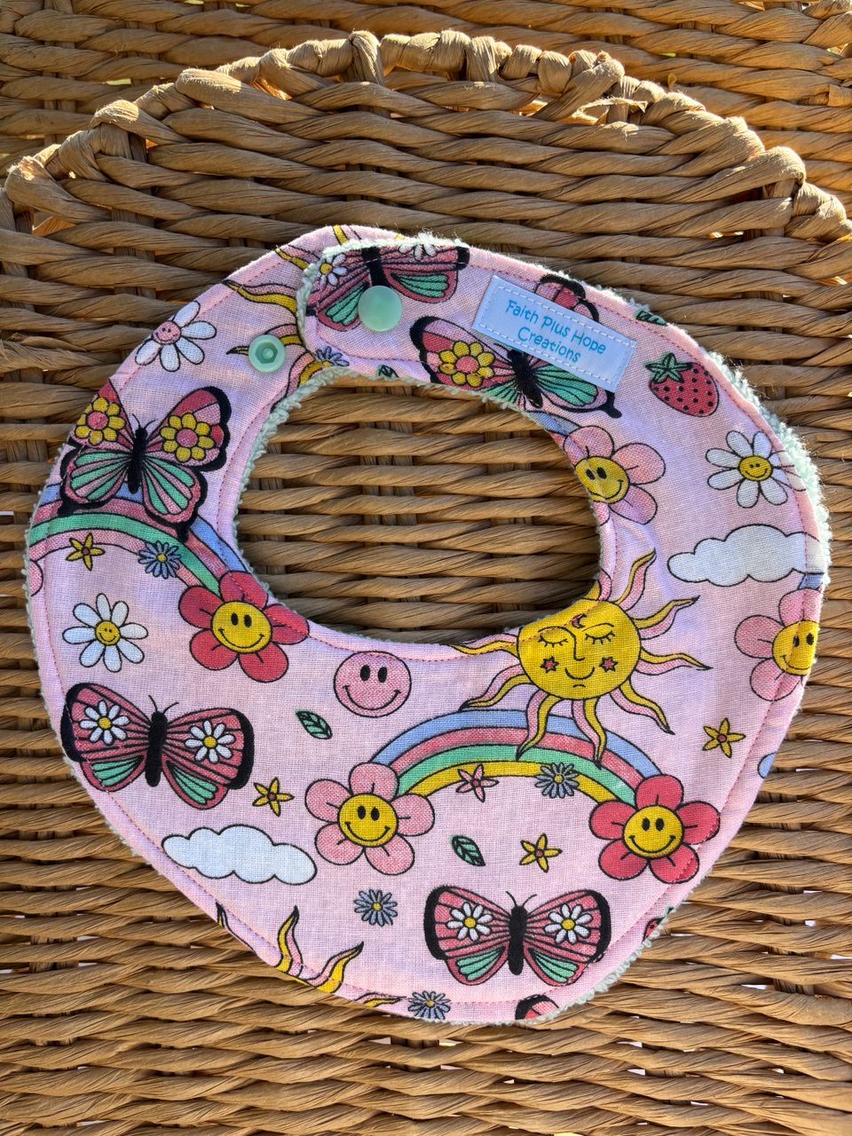 Sunshine, rainbows & butterflies small $10.50
