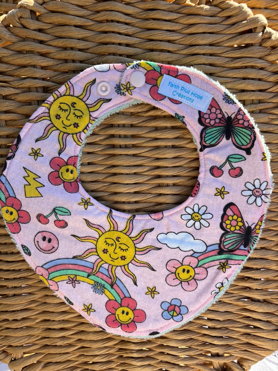 Sunshine, rainbows & butterflies small $10.50